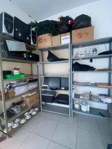 estante de aço industrial para almoxarifado (também