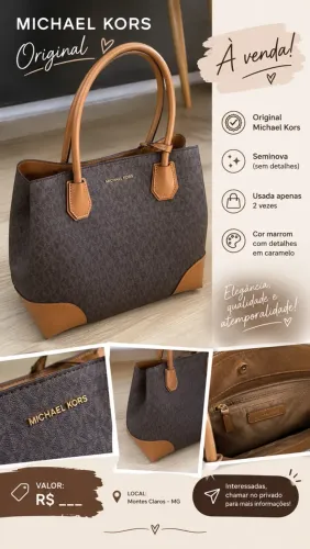 Bolsa Michael Kors original