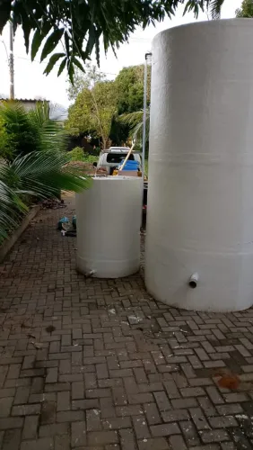 Tanque pra água em fibra 5,500L