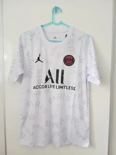 Camisa de Pré-Jogo do PSG (Jordan) 21/22 Tam. M (Nova)