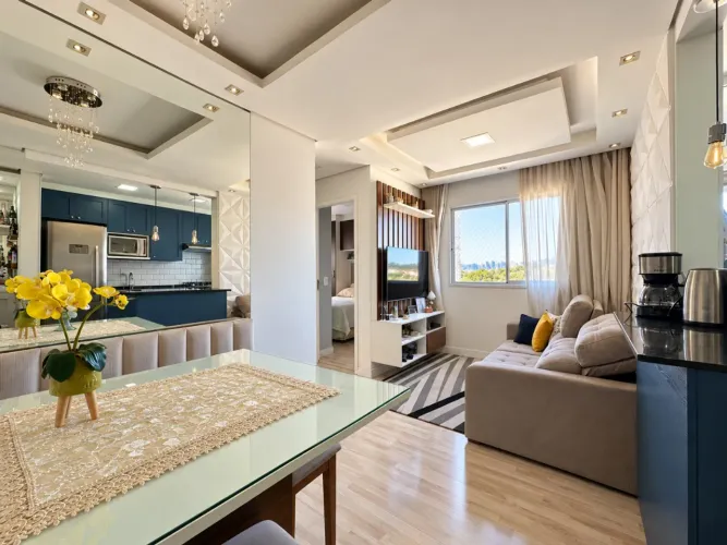 Apartamento para venda em Jardim Adelfiore com 2 quartos, 42m²