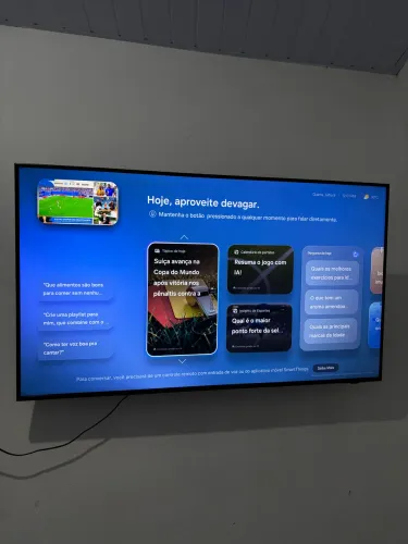Smart TV 50" 4K Samsung 50U8600F Crystal HDR Tizen Alexa e Xbox Gaming