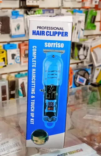Máquina de Cortar Cabelo Professional Kit Completo - Novo