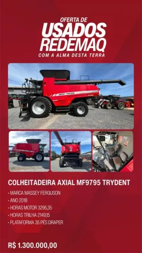 Colheitadeira Massey Ferguson MF 9795