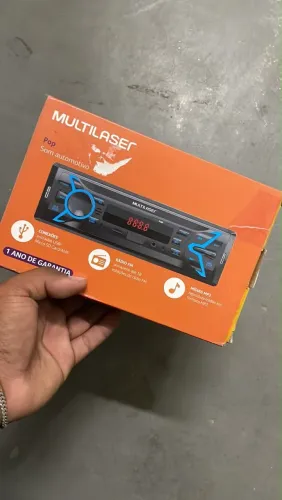 Som automotivo Multilaser