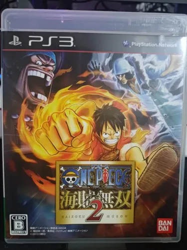 One Piece: Kaizoku Musou 2 para PS3 - Versão Japonesa Original - CIB
