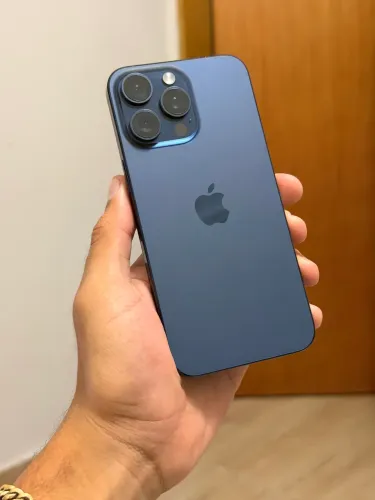 iPhone 15 Pro Max 256gb Azul Titânio 