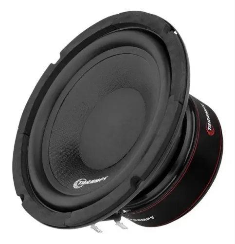 Par Sub Taramps T500 S 4ohms 6 Pol Alto Falante Falante T500sw Preto