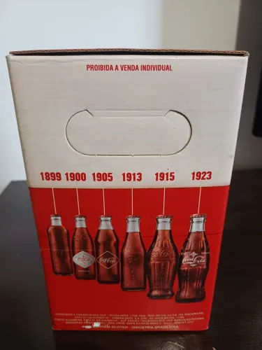 Coleção garrafas históricas Coca-Cola - Retro - Vazias colecionador 