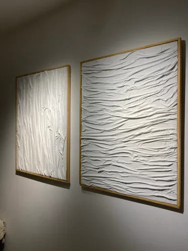 Quadros artesanais texturizados feitos sob medida ?