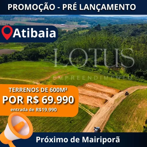83A- LOTES 600M² PARCELADO ATÉ 60X NO BOLETO
