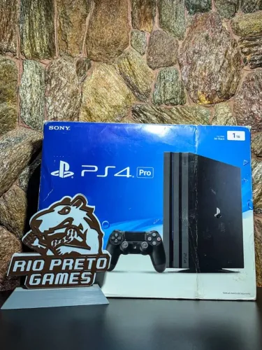 Console Playstation 4 PRO 1tb - Seminovo - Somos Loja - Temos Garantia