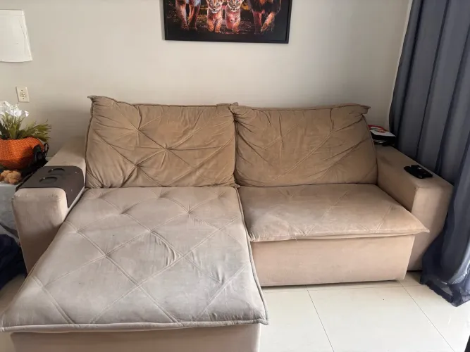Sofá retrátil 2,5 m