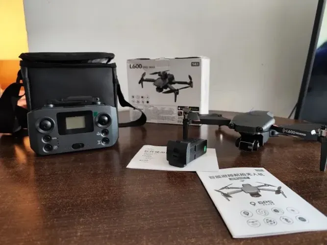 Drone L600 Pro final 3 eixos- Estabilidade, Qualidade e Alta Performance!
