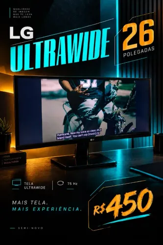 ? Monitor LG UltraWide 26"
