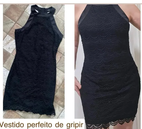 Vestido de gripir M/ P