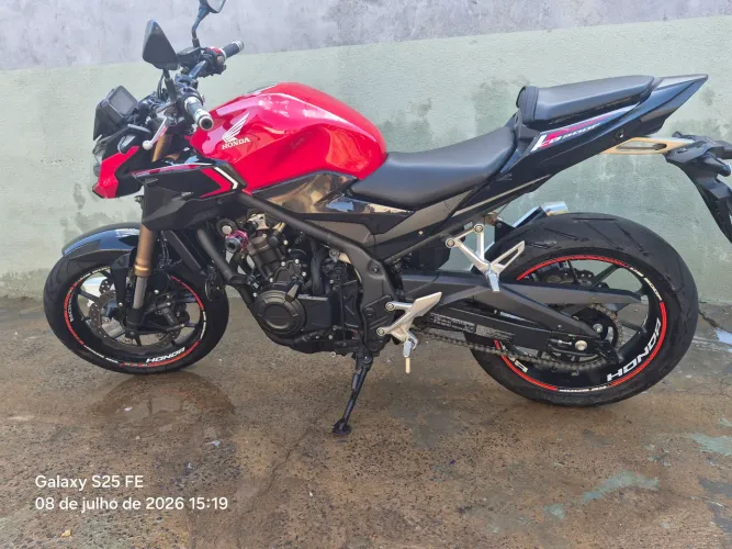 Cb500f vermelha 2023