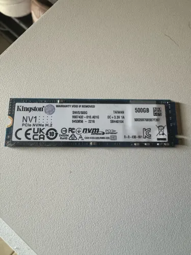 SSD NVME 500GB Kingston