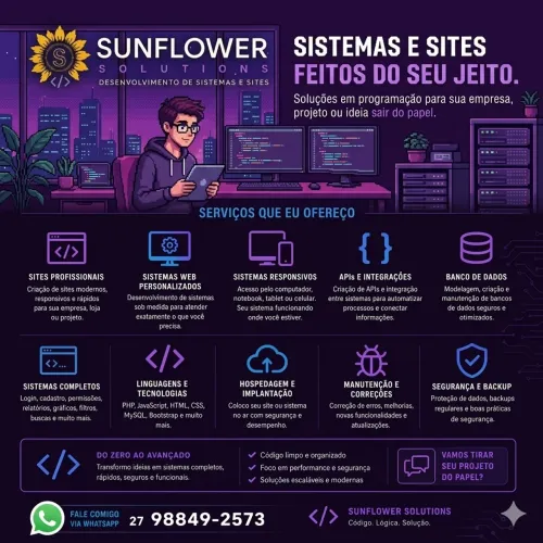 Soluções em Programação