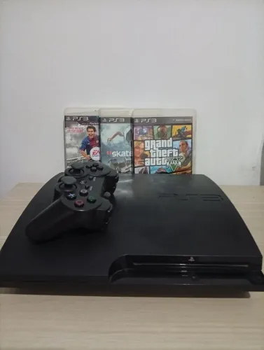 Ps3 Completo - 500GB - 3 Jogos 