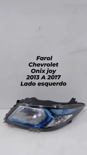 Farol chevrolet onix joy 2013 A 2017 lado esquerdo original