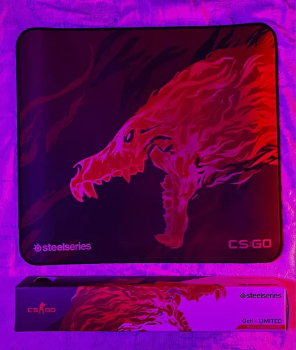 MOUSEPAD STEELSERIES QCK CS:GO HOWL EDITION