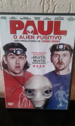 Paul O Álien Fugitivo Filme dvd Original 