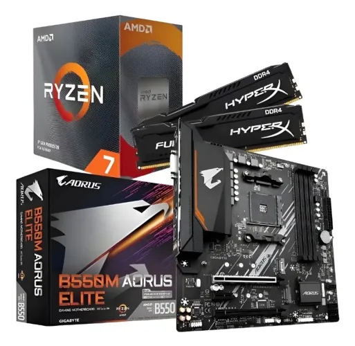PC Gamer Completo + Monitor + Teclado e Mouse RGB | Ryzen 7 | Pronto pra usar