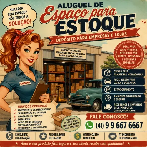 Aluguel de espaço para Estoque