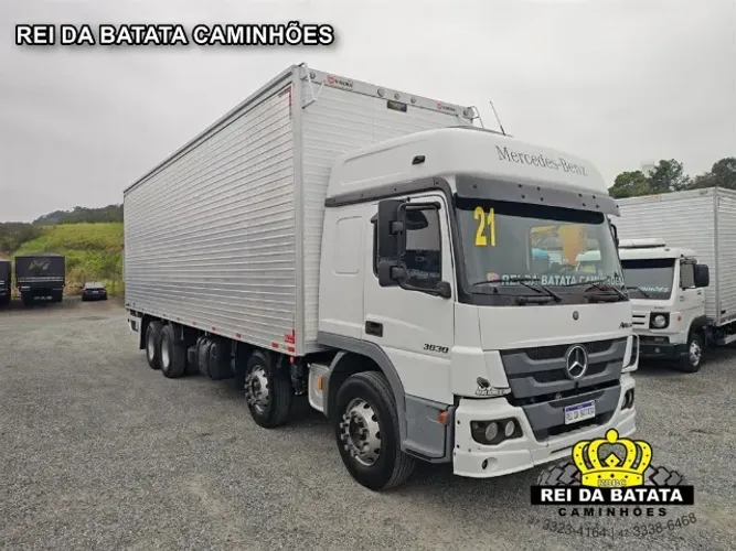 Mercedes Benz Bitruck Atego 3030 Baú