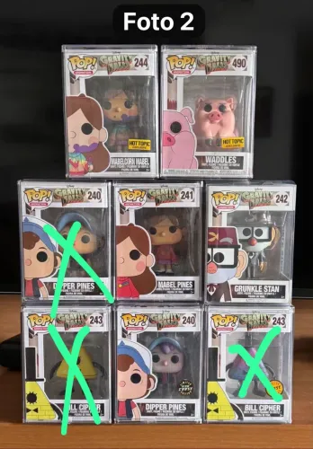 Funko pop gravity falls COM CAIXA!