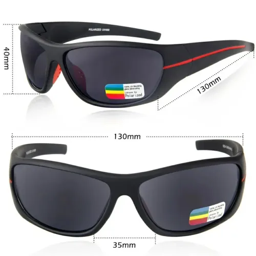 Óculos de Sol Esportivo com Uv400 Masculino para Ciclismo Pesca Esportes