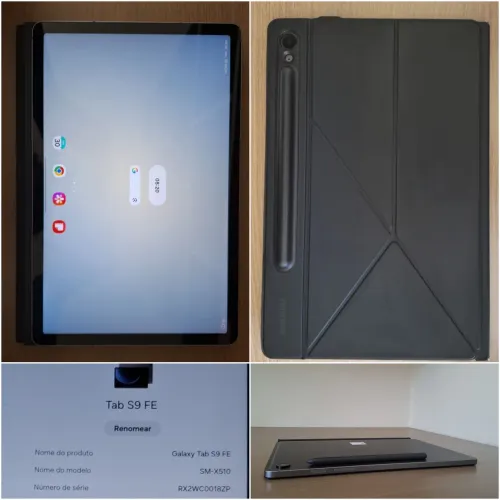 Galaxy Tab S9 FE, 6GB de memória, 128GB de armazenamento 