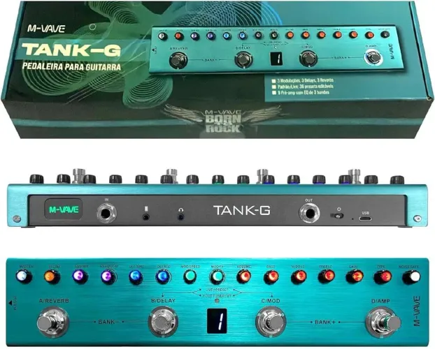 PEDALEIRA M-VAVE TANK-G