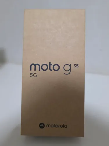 Celular novo lacrado à venda Motorola G 35 / 128g / 5G + Brinde FONE LENOVO.