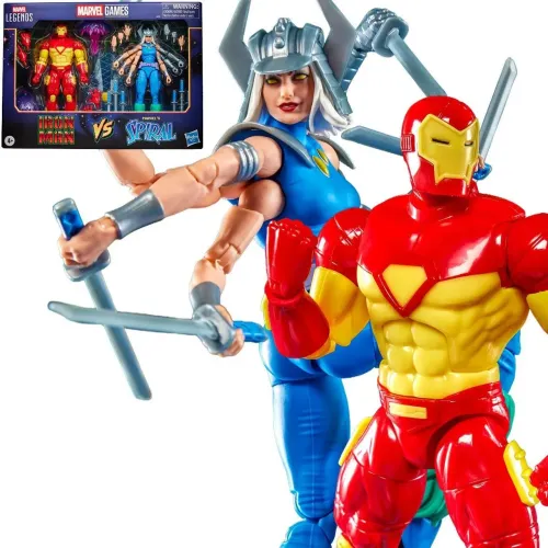Iron Man Vs Spiral Marvel Legends Gamerverse