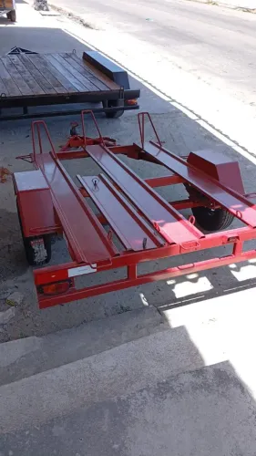 Reboque para até 3 motos / transporte de motocicleta