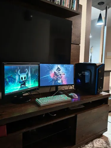 PC Gamer Completo + 2 Monitores Troco ou Vendo