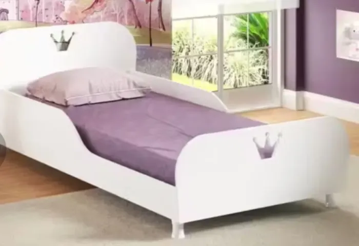 Cama Realeza Branca