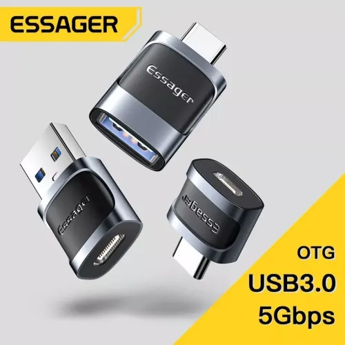Adapitador Tipo C para USB, USB para Tipo-C