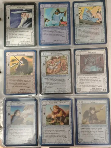 Coleção Card Game Senhor dos Aneis TCG