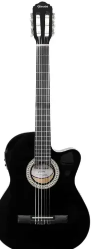 Violão eletroacústico Giannini Preto NF 14