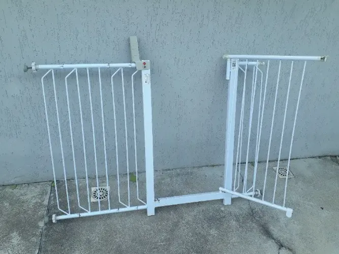 Grade de Proteção com portão de botão TUBLINE
