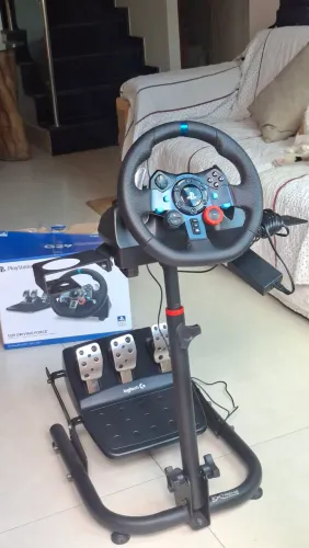 Volante Logitech G29 com Suporte Cockpit