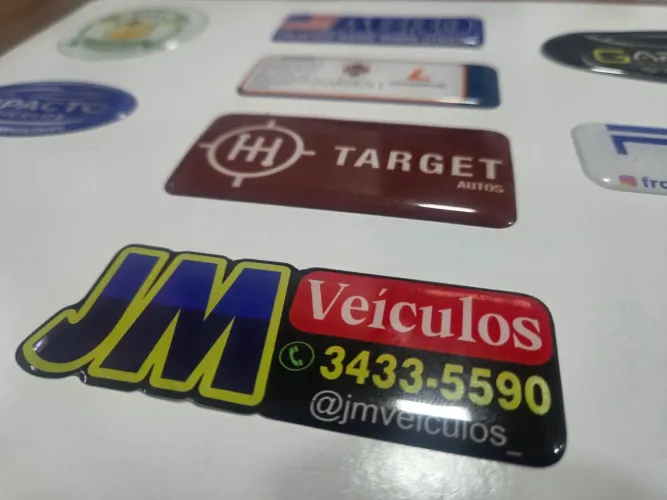 Adesivos Resinados e Etiquetas Resinadas Personalizadas | Alto Relevo 3D