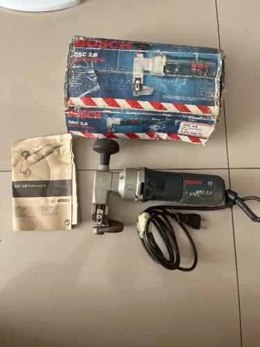 Tesoura elétrica para chapa