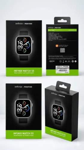 Kit 5 Smartwatches Infinix - Novos/Lacrados