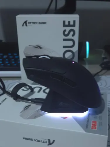 Attack Shark X11 - Mouse Gamer Sem Fio 2.4GHz