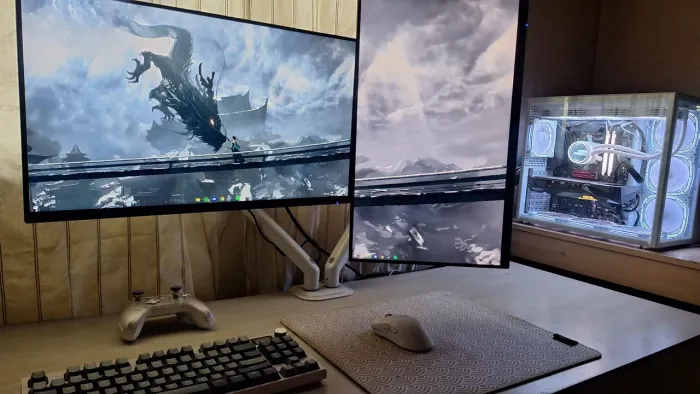 KIT 2 MONITORES GAMERS BUSCAR HOJE