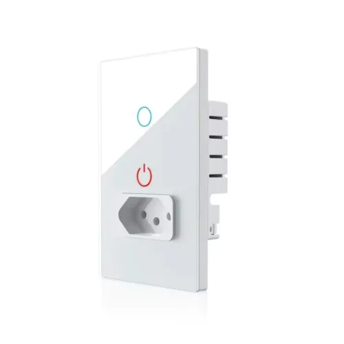 Tomada Inteligente Wi-Fi Tuya Smart 13A Alexa Google Home Nova